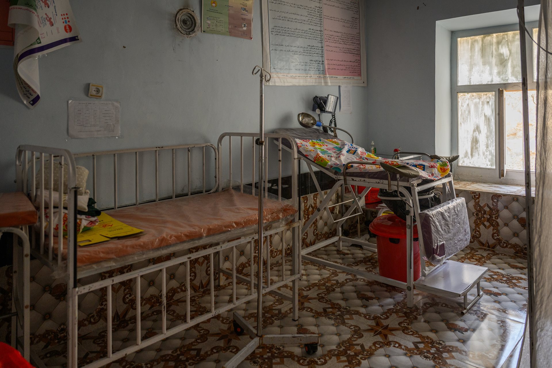 The only clinic serving several remote villages, a Family Health House that closed in April 2025, stands empty, its community now five hours from the nearest hospital. Miramor district,&nbsp;Daikundi province, Afghanistan.