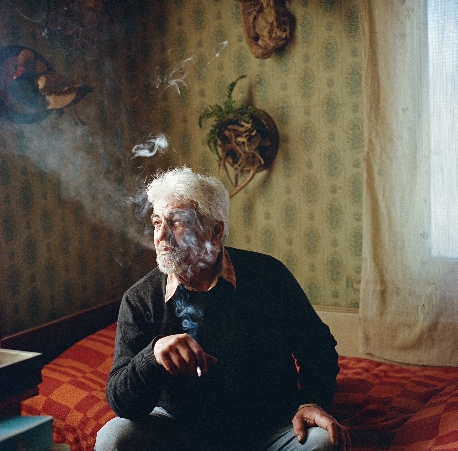 Rustam Effendi&rsquo;s friend and protégé, Parkev Kazarian, an ethnic Armenian refugee from Baku, Azerbaijan, in his home in a village near Gyumri, Armenia. For more than a decade, Effendi and Kazarian went on butterfly hunting trips together.