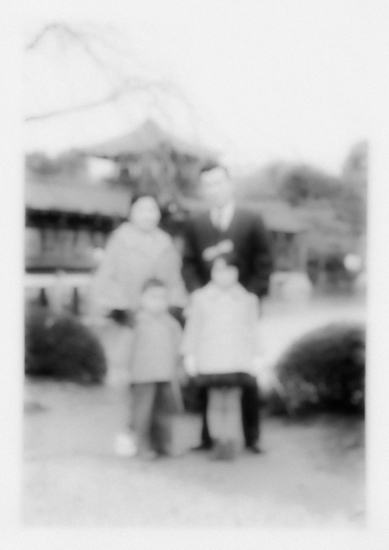 An old family photo showing Masaharu and Kimiko Taniguchi and their two children, in Japan. Kimiko was no longer able to recognize her family due to dementia. Photo scanned and blurred by the photographer.&nbsp;<br />
<br />
&ldquo;New Year&#39;s Day 1997. I called out to her and she did not respond. It was the day that the heartstrings that connected us broke. After a while, she called me &lsquo;father.&rsquo; I was no longer her husband.&rdquo; &ndash; Masaharu Taniguchi.<br />
&nbsp;