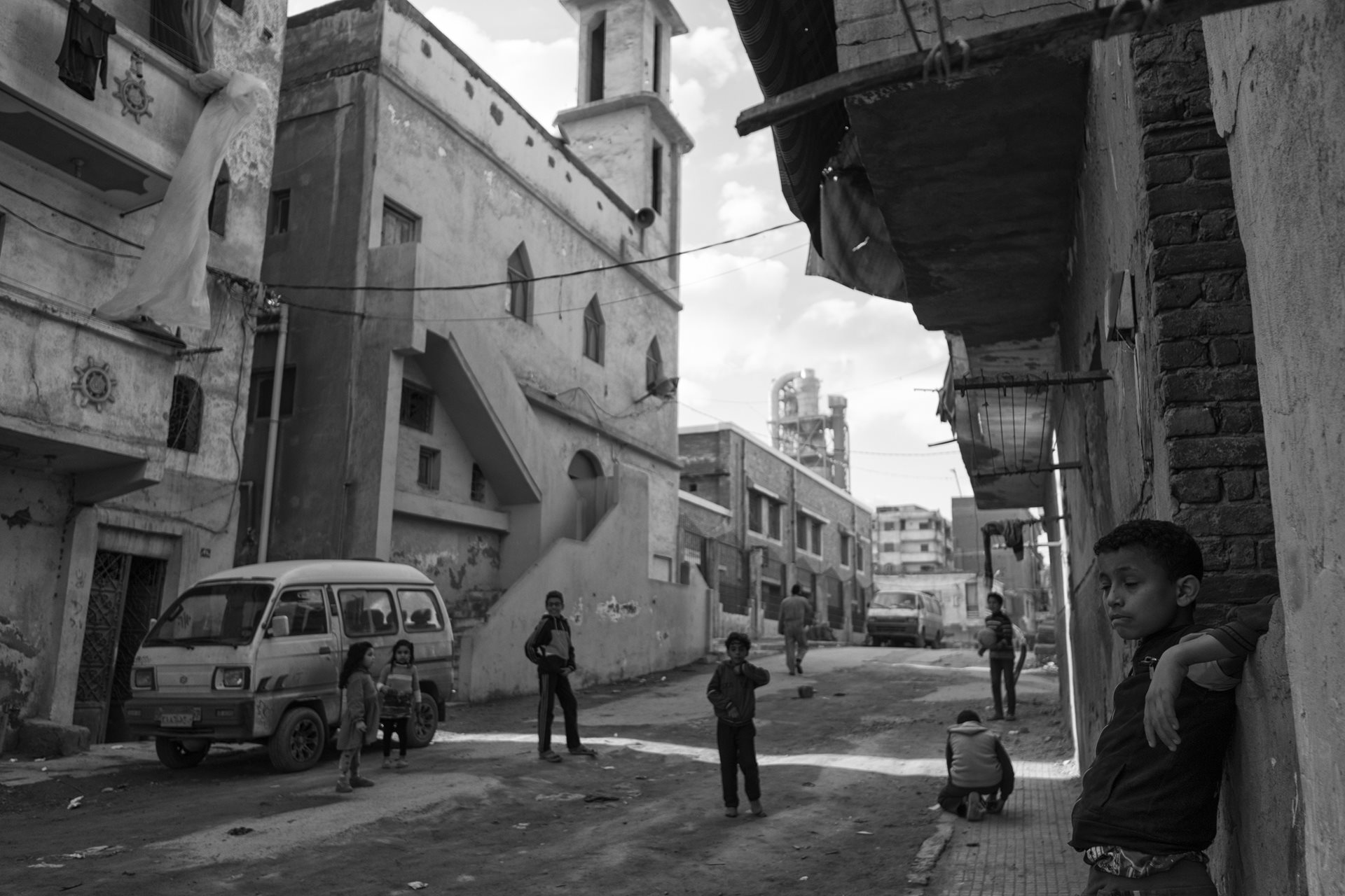 The last block of Moon Valley, Alexandria, Egypt.