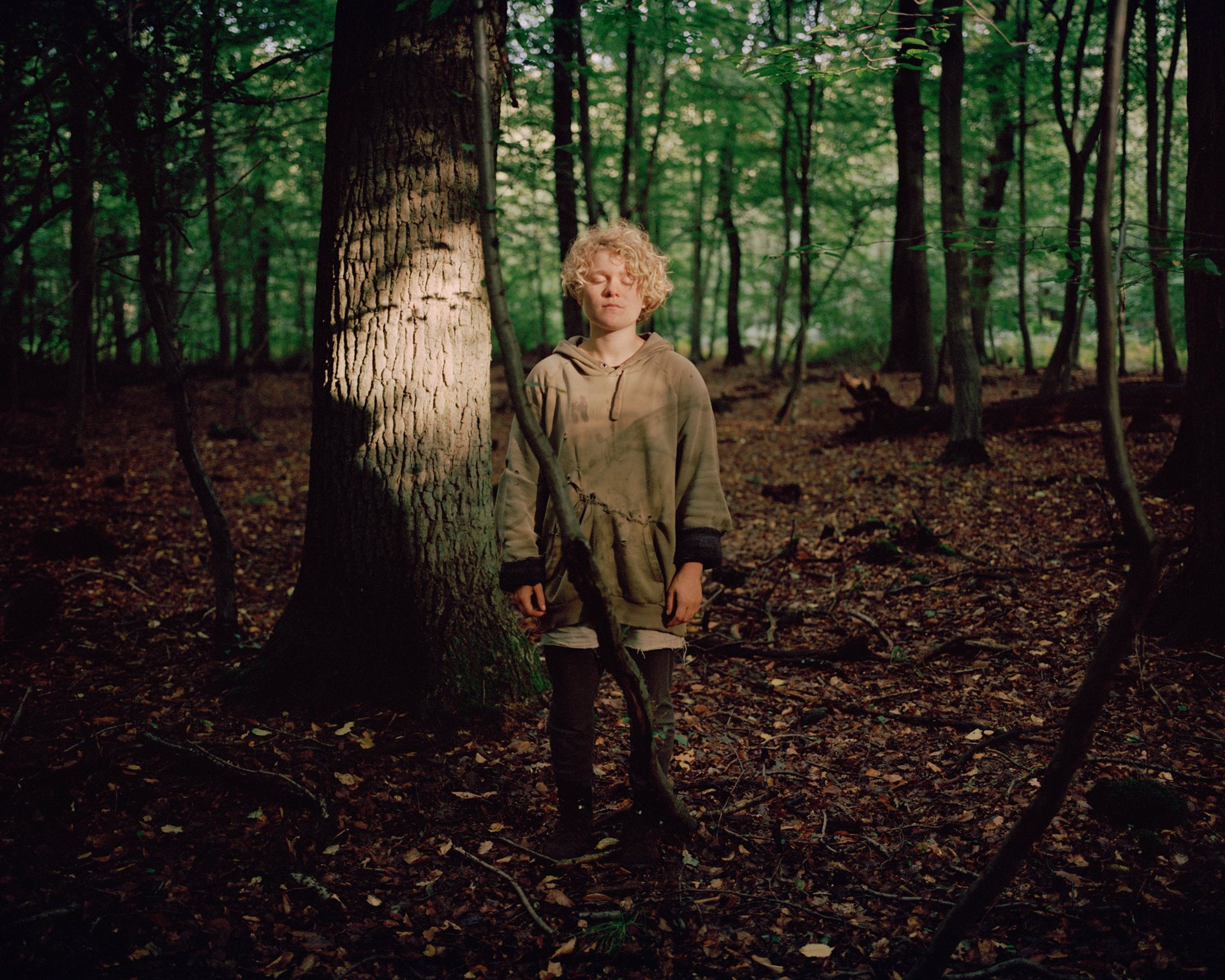 &quot;Robin&quot; lived in Hambach Forest near Kerpen, Germany, for several months in 2017 and 2018. Activists in the forest use assumed names as they fear police reprisals.