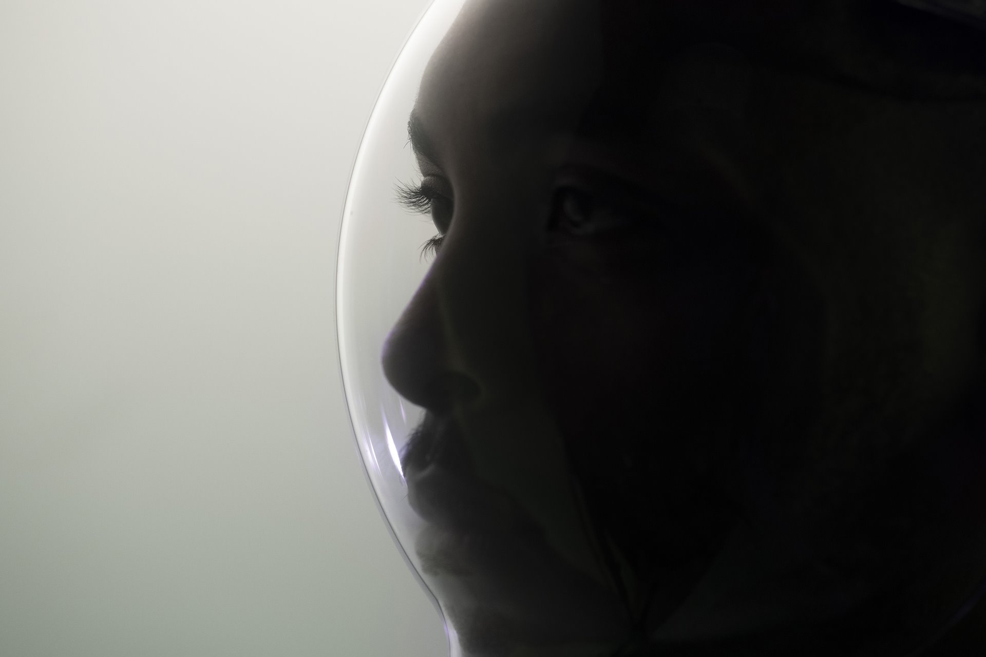 Isaac Charles Anderson, represented here as an fictional astronaut from the Gay Space Agency, during &lsquo;space suit tests&rsquo; in Brooklyn, New York, United States. Anderson is a real-life LGBTQI+ aspiring astronaut.