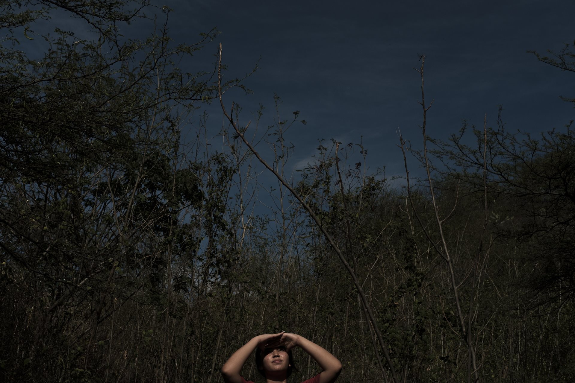 Nicole (17) was raised by her grandfather when her father abandoned her family. In Colombia, extended families are pivotal in providing shelter and support to unpartnered mothers. This photo was taken in Los Patios, Norte de Santander, Colombia.