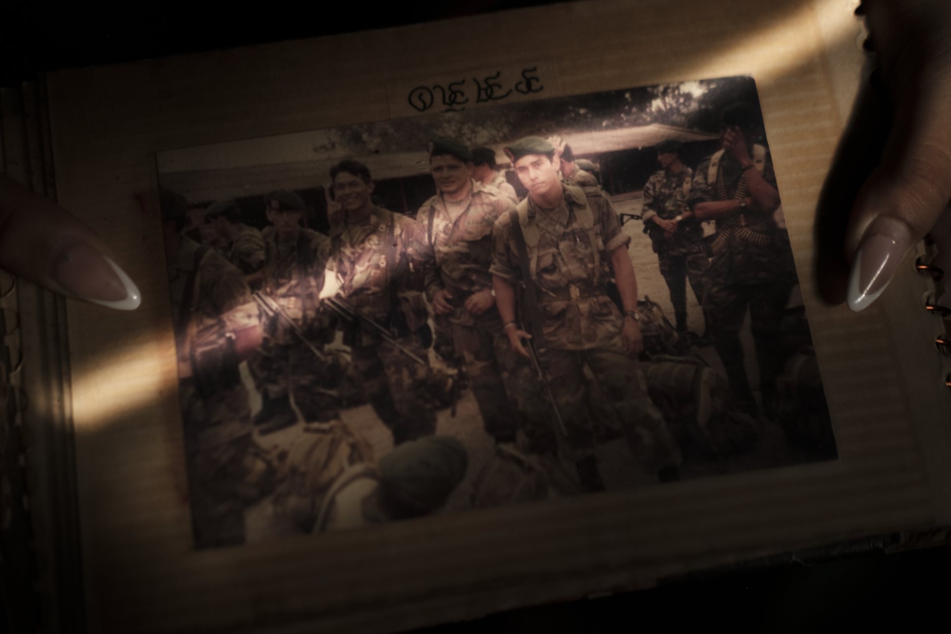 A photograph of the photographer&rsquo;s father, Ferley, in Los Patios, Norte de Santander, Colombia. He deserted the Colombian army to raise his son but was murdered during the 1999 paramilitary massacres in Norte de Santander.