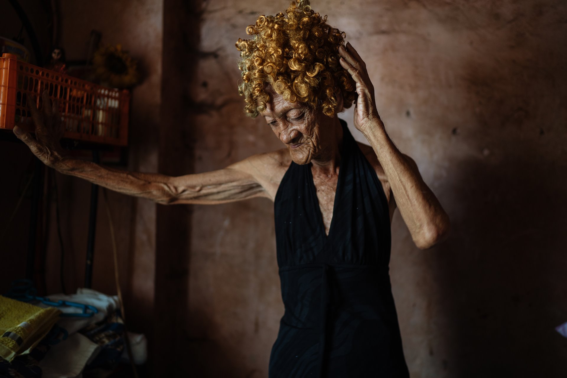 Al Enriquez (86) is pictured in the the Golden Gays&rsquo; home in Manila, the Philippines.