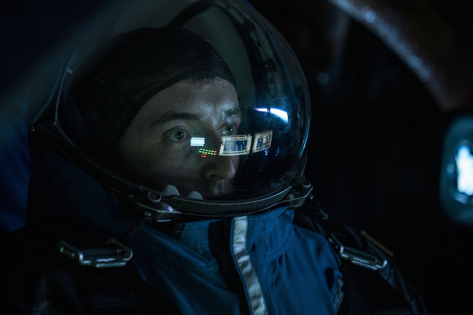 Gay Space Agency fictional astronaut Brian Murphy during flight simulations in Melbourne, Florida, United States. Murphy is a real-life LGBTQI+ aspiring astronaut participating in civilian astronaut training with the nonprofit, Out Astronaut.