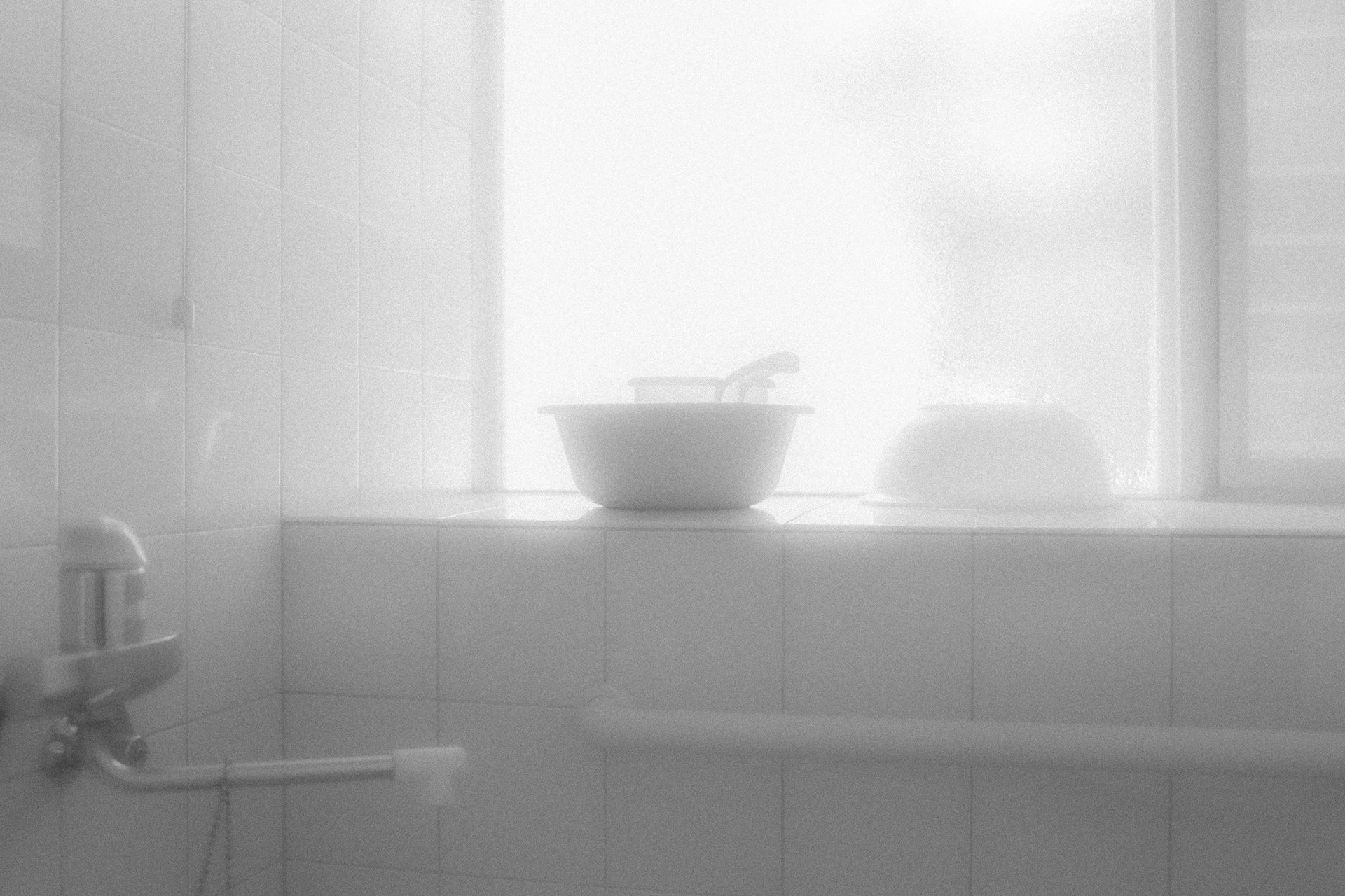 2000<br />
&ldquo;She also lost her ability to use the toilet. Constipation and bladder control are difficult problems. When her skin or underwear becomes soiled, I have to give her a bath to get clean. I renovated our bathroom to be make it barrier-free.&rdquo; &ndash; Masaharu Taniguchi.&nbsp;<br />
&nbsp;